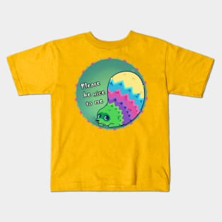 Skittish Fudgehog - Viva Piñata Print Kids T-Shirt